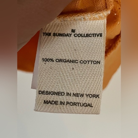 The Sunday Collective Girls 6-7 Years Orange So Sweet Tank Top Apricot Tan - Picture 8 of 8